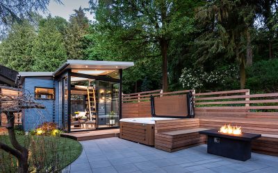A Seattle Backyard Becomes a Calm Oasis For Two Book Lovers